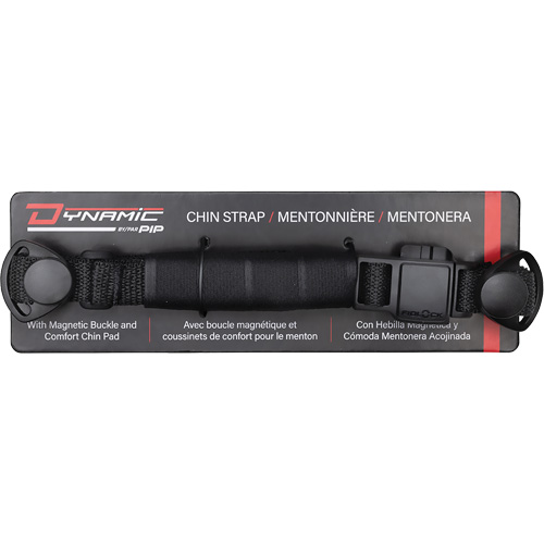 Sangle mentonni&egrave;re &agrave; 4 points Dyna-Clic avec attache magn&eacute;tique et coussinet mentonnier Northern Industrial Supply Inc.