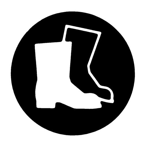 &eacute;tiquettes avec pictogramme Right to Know - Combinaison pleine protection, Vinyle, Feuille, 5/8" lo x 3/4" la Northern Industrial Supply Inc.