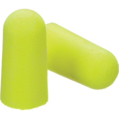 E-A-Rsoft Yellow Neon Earplugs, Bulk - Polybag Northern Industrial Supply Inc.