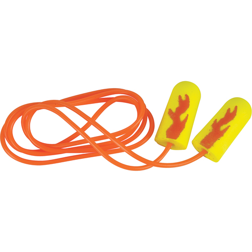 E-A-Rsoft Yellow Neon Blasts Earplugs, Bulk - Polybag, Corded Northern Industrial Supply Inc.