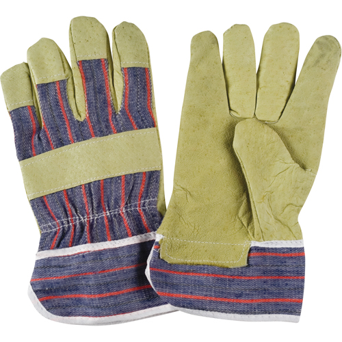 Abrasion-Resistant Comfort Fitters Glove, Large, Grain Pigskin Palm, Cotton Inner Lining Northern Industrial Supply Inc.