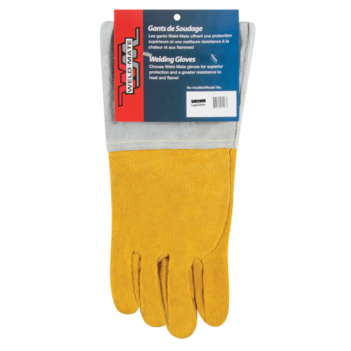Gants de soudage TIG &agrave; ajustement sup&eacute;rieur, Cuir de daim refendu, Taille Grand Northern Industrial Supply Inc.