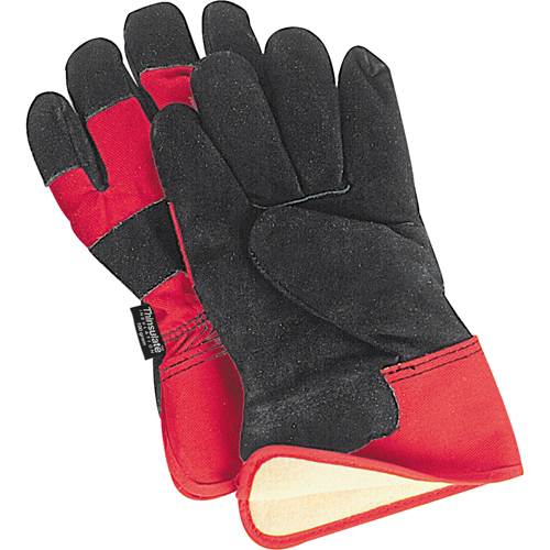 Gants d'ajusteur doubl&eacute;s pour l'hiver &agrave; chaleur sup&eacute;rieure, Grand, Paume en Cuir de vache refendu, Doublure en Thinsulate Northern Industrial Supply Inc.