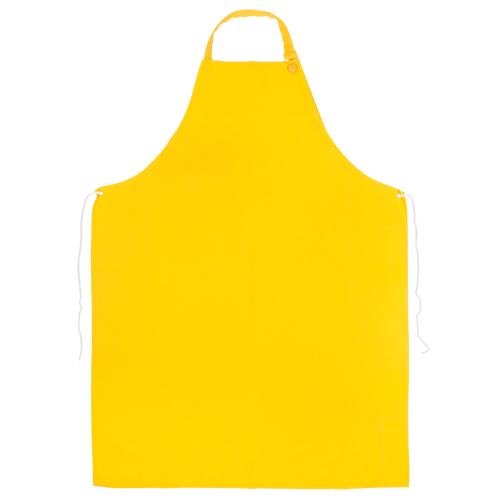 Tablier en PVC, PVC, Jaune, 35" la x 45" lo Northern Industrial Supply Inc.