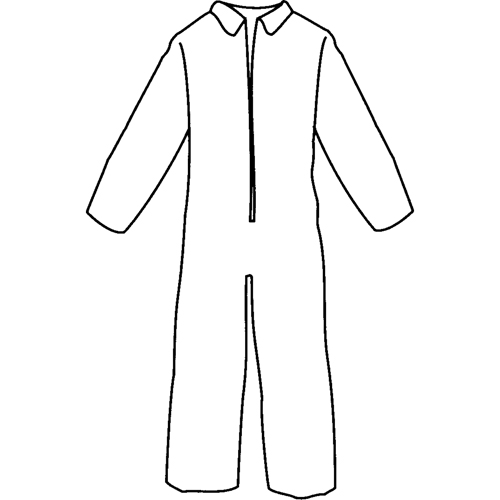 Pyrolon&reg; Plus 2 Disposable FR Coveralls, Small, Blue, FR Treated Fabric Northern Industrial Supply Inc.