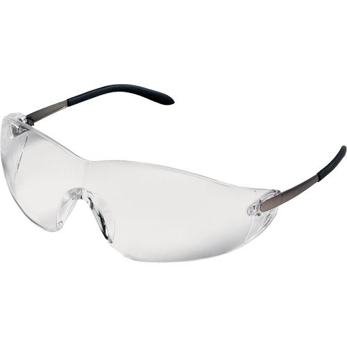 Lunettes de s&eacute;curit&eacute; Blackjack, Lentille Transparent, Anti-&eacute;gratignures, ANSI Z87+/R&eacute;pond ou surpasse la norme CSA Z94.3 Northern Industrial Supply Inc.