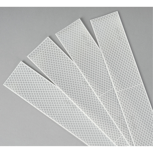 3M Scotchlite Diamond Grade mat&eacute;riau de perceptibilit&eacute; S&eacute;rie 983, 2" la x 12" lo, Blanc Northern Industrial Supply Inc.