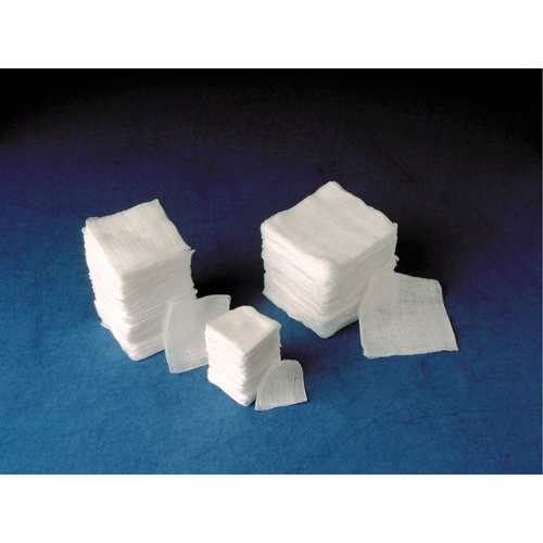 Gauze Sponges, Pad, 4" L x 4" W, Medical Device Class 1 Northern Industrial Supply Inc.