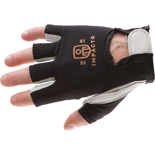 Anti-Impact Right-Hand Glove, Small, Goatskin/Split Leather Palm, Hook & Loop Cuff Northern Industrial Supply Inc.