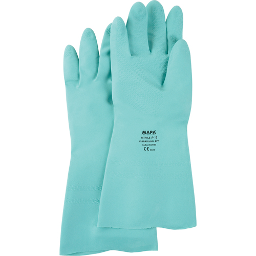 StanSolv&reg; Z-Pattern Grip Gloves, Size 6/X-Small, 13" L, Nitrile, 11-mil Northern Industrial Supply Inc.