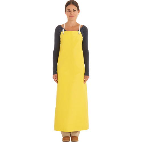Reinforced Heavy-Duty Apron, Neoprene, 45" L x 35" W, Yellow Northern Industrial Supply Inc.