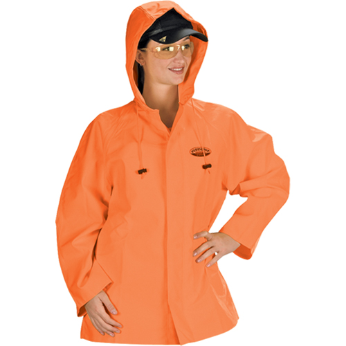 V&ecirc;tements imperm&eacute;ables Hurricane ignifuges et r&eacute;sistants &agrave; l'huile, veste, 4T-Grand, Orange haute visibilit&eacute; Northern Industrial Supply Inc.
