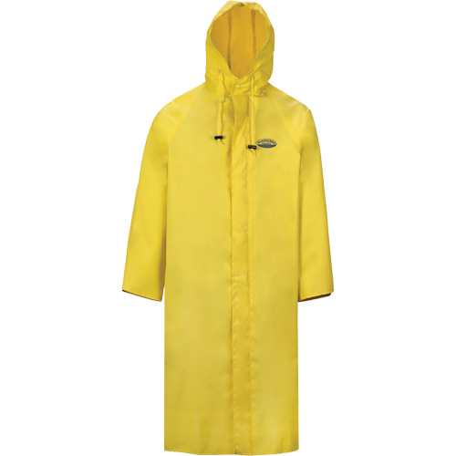 V&ecirc;tements imperm&eacute;ables Hurricane ignifuges et r&eacute;sistants &agrave; l'huile, manteau de 48', 5T-Grand, Jaune Northern Industrial Supply Inc.