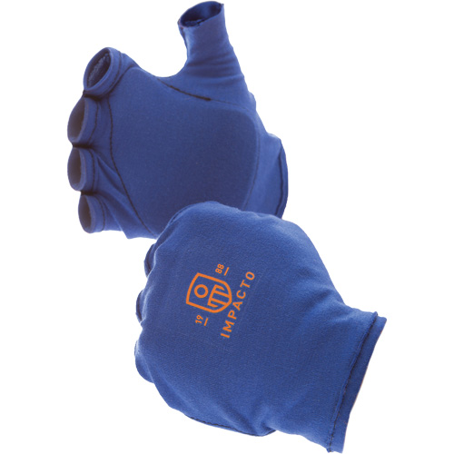 Doublures antichocs pour gants sans doigts, main gauche, 6/T-petit, Paume en Synth&eacute;tique, Poignet &agrave; enfiler Northern Industrial Supply Inc.