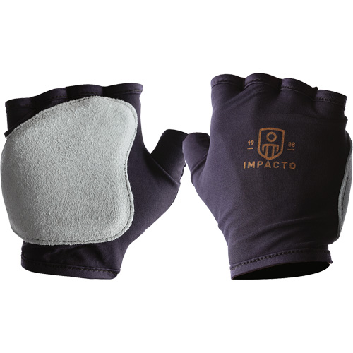 Anti-Impact Fingerless Left-Hand Glove, X-Small, Split Leather Palm, Slip-On Cuff Northern Industrial Supply Inc.