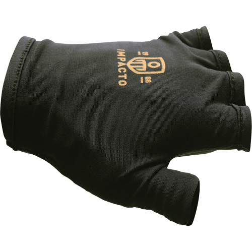 Anti-Impact Fingerless Left-Hand Glove, X-Small, Split Leather Palm, Slip-On Cuff Northern Industrial Supply Inc.