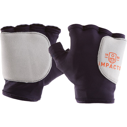 Palm/Side Fingerless Protection Gloves - Left, X-Small, Suede Palm, Slip-On Cuff Northern Industrial Supply Inc.