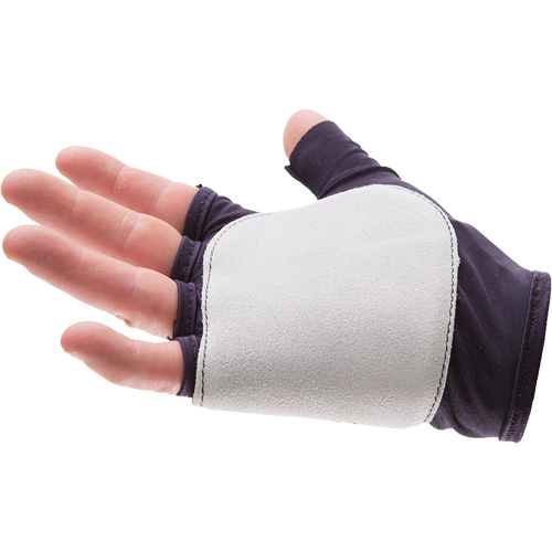 Palm/Side Fingerless Protection Gloves - Left, X-Small, Suede Palm, Slip-On Cuff Northern Industrial Supply Inc.