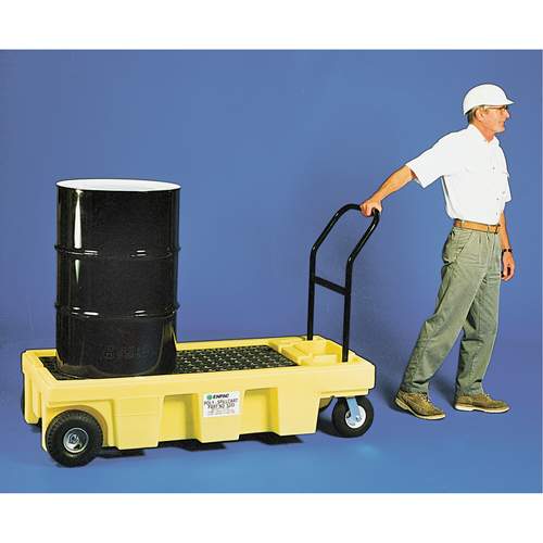 Poly-Spillcart Cart ATC, 66.5" L x 29" W x 46.9" H, 57 US gal. Spill Cap. Northern Industrial Supply Inc.
