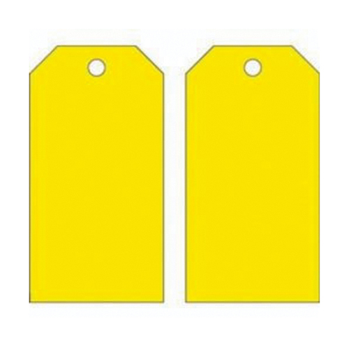 &eacute;tiquettes vierges autoplastifiantes pour la pr&eacute;vention des accidents, M&eacute;tal, 3" la x 5-3/4" h Northern Industrial Supply Inc.