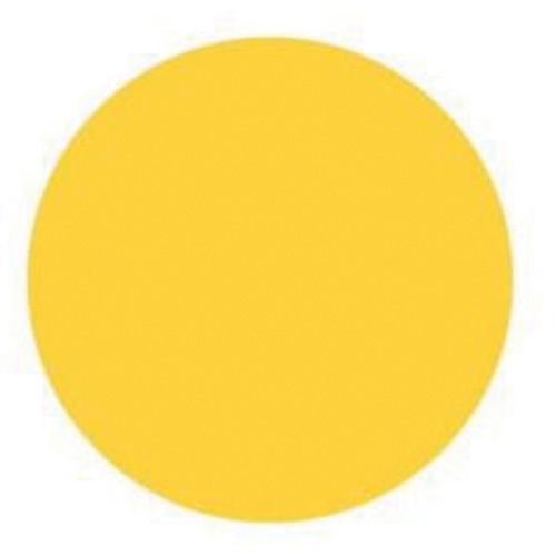 Round Write-On Labels, Circle, 1.5" L x 1.5" W, Yellow Northern Industrial Supply Inc.