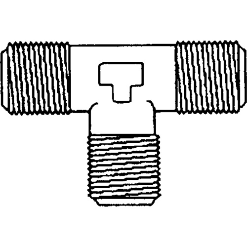 Raccords en T m&acirc;les, Laiton, 1/8" Northern Industrial Supply Inc.