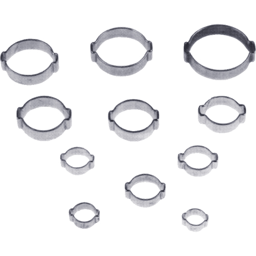 2-Ear Clamps, Max Dia. 2/5" Northern Industrial Supply Inc.