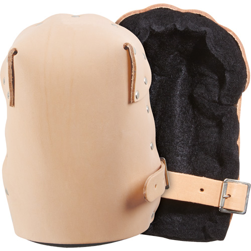 Heavy-Duty Knee Pad, Buckle Style, Leather Caps, Foam Pads Northern Industrial Supply Inc.