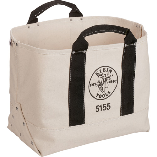 Sac &agrave; outils robuste de 17", Toile, 1 pochettes, Beige/Noir Northern Industrial Supply Inc.