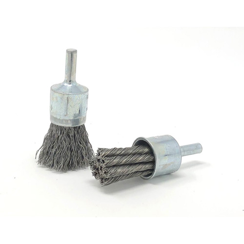 Crimped Wire End Brush, 3/4" Dia., 0.014" Wire Dia., 1/4" Shank Northern Industrial Supply Inc.