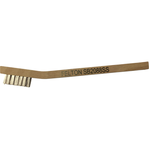 Small Cleaning Scratch Brushes, Stainless Steel, 3 x 7 Wire Rows, 7-3/4" Long Northern Industrial Supply Inc.