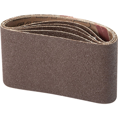 Portable Abrasive Belt, 3" W x 21" L, Aluminum Oxide, 100 Grit Northern Industrial Supply Inc.