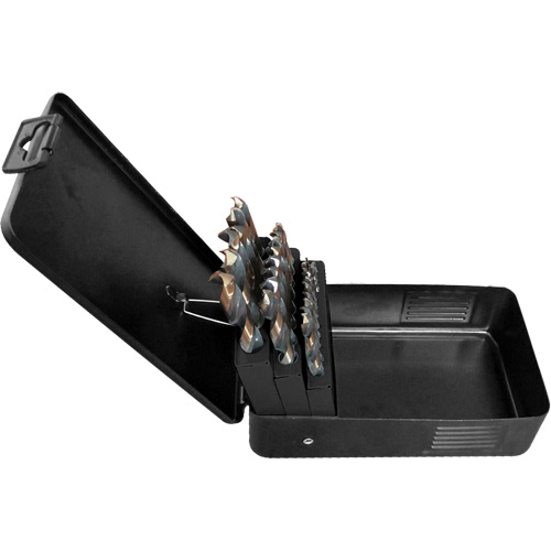 Jobber Length Drill Bit Set, 29 Pieces, High Speed Steel Northern Industrial Supply Inc.