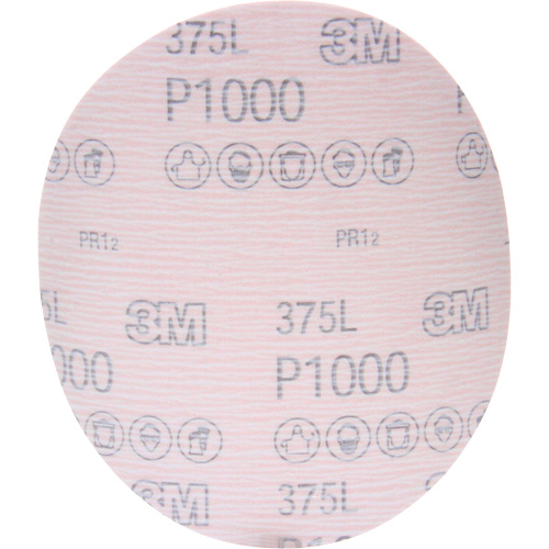Hookit 375L Film Disc, 6" Dia., P1000 Grit, Aluminum Oxide Northern Industrial Supply Inc.