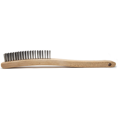 Scratch Brush, Stainless Steel, 4 x 19 Wire Rows, 13-11/16" Long Northern Industrial Supply Inc.