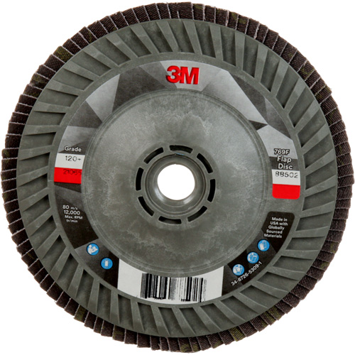 769F Quick Change Flap Disc, 5" x 5/8"-11, Type 27, 120+ Grit, Ceramic Northern Industrial Supply Inc.