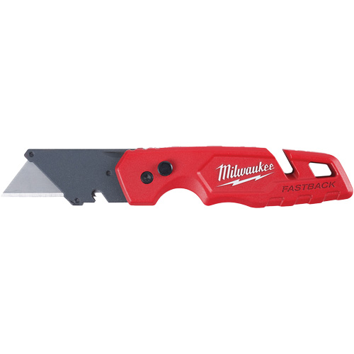 FASTBACK Folding Utility Knife, Metal Handle Northern Industrial Supply Inc.