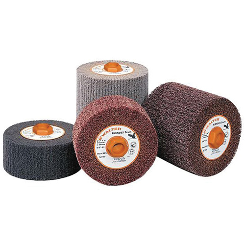 Blendex Surface Conditioning Drum, 4-1/2" Dia. x 2" W, 5/8"-11 Arbor, Coarse Grit Northern Industrial Supply Inc.