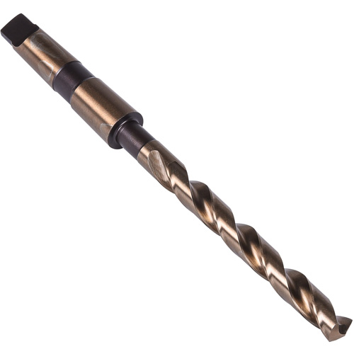 Heavy Duty Taper Shank Drill Bit, 9/16", High Speed Cobalt, 4-7/8" Flute, 135° Point Northern Industrial Supply Inc.