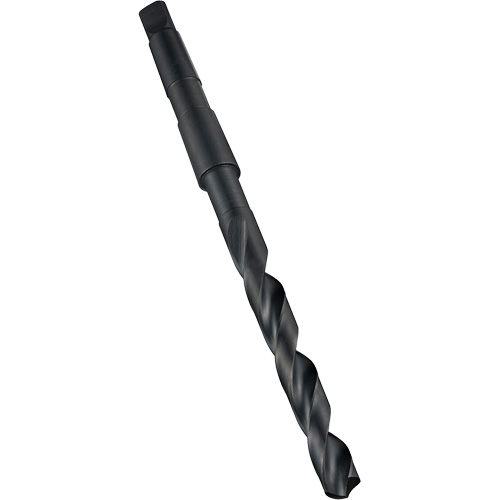 Thinned Point Taper Shank Drill Bit, 23.25 mm, High Speed Steel, 155 mm Flute, 118° Point Northern Industrial Supply Inc.