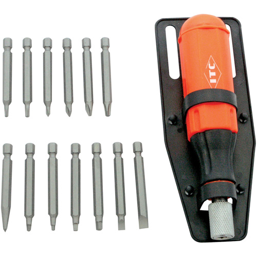 15-Piece Multi-Bit Screwdriver Set, Plastic Handle Northern Industrial Supply Inc.