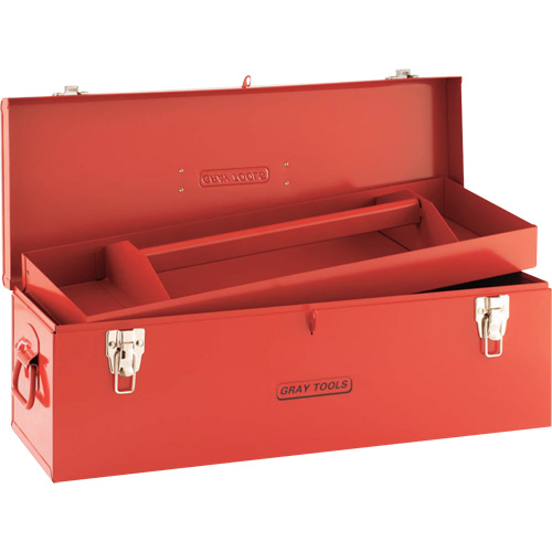 Coffre &agrave; outils, 10-3/4" P x 25-1/2" la x 10" h, Rouge Northern Industrial Supply Inc.