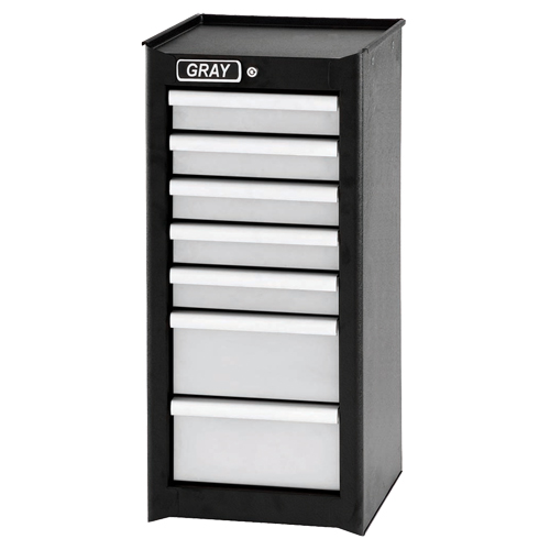 Armoire compl&eacute;mentaire, 7 tiroirs, 14-3/4" la x 18" p x 33,34" h, Noir Northern Industrial Supply Inc.