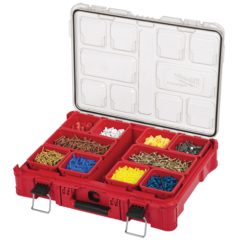 Packout Organizer, 20" x 15" x 5", Black/Red Northern Industrial Supply Inc.