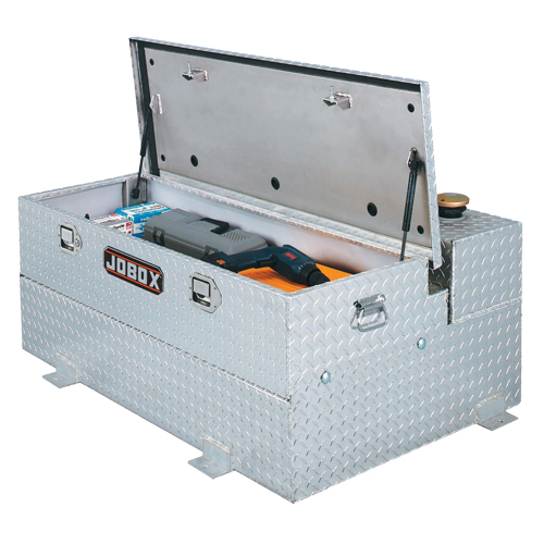 Aluminum Fuel Transfer Tank & Chest, Aluminum, 74 gal. Capacity, Silver Northern Industrial Supply Inc.