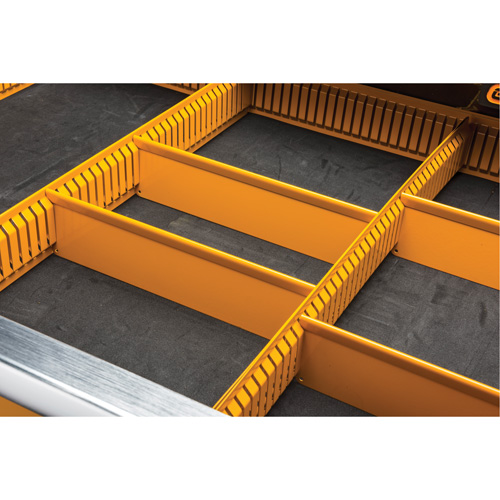Powered Tool Cart, 11 Drawers, 42-1/2" W x 24-7/16" D x 41" H, Black/Orange Northern Industrial Supply Inc.