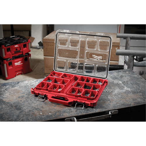 Organisateur profil&eacute; Packout, 19-3/4" x 16-2/5" x 2-1/2", Noir/Rouge Northern Industrial Supply Inc.