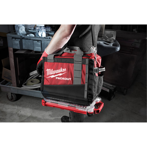 Packout Compact Low-Profile Organizer, 16-2/5" x 9-3/4" x 2-1/2", Black/Red Northern Industrial Supply Inc.