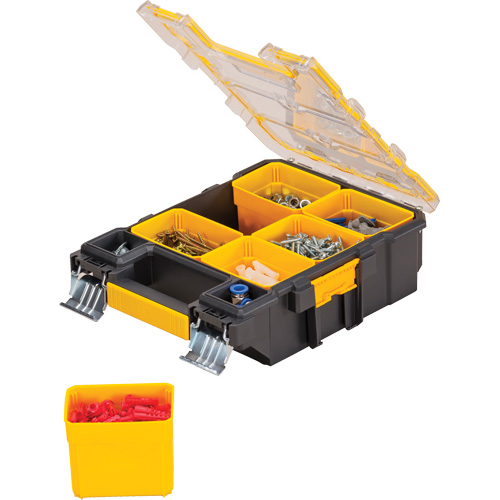 Organisateur de format moyen PRO, 4-1/2" la x 10-1/4" p x 13-3/5" h, Noir/Jaune Northern Industrial Supply Inc.