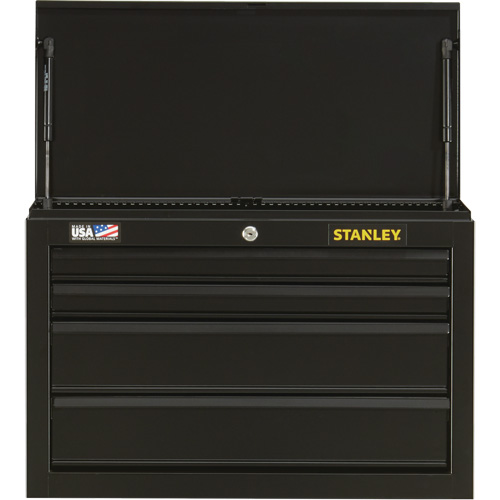 100 Series Tool Chest, 26" W, 4 Drawers, Black Northern Industrial Supply Inc.